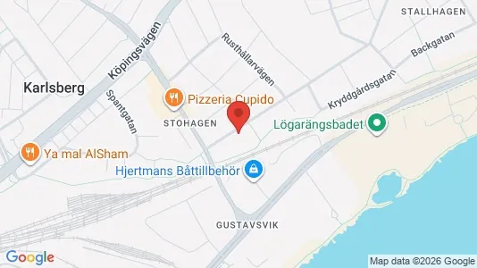 Lägenheter att hyra i Västerås - kort over placeringen