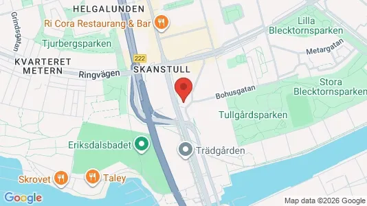 Lägenheter att hyra i Södermalm - kort over placeringen