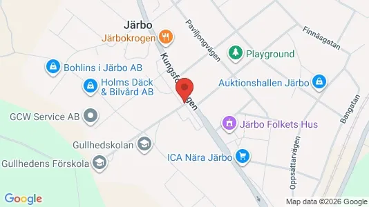 Lägenheter att hyra i Sandviken - kort over placeringen