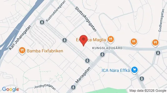 Lägenheter att hyra i Majorna-Linné - kort over placeringen