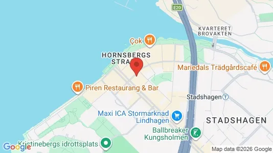 Lägenheter att hyra i Kungsholmen - kort over placeringen