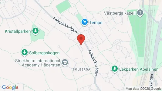Lägenheter att hyra i Söderort - kort over placeringen