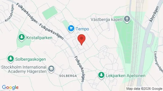 Lägenheter att hyra i Söderort - kort over placeringen