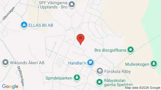Lägenheter att hyra i Upplands-Bro - kort over placeringen