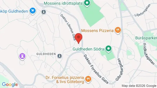 Lägenheter att hyra i Göteborg Centrum - kort over placeringen