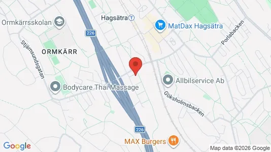 Lägenheter att hyra i Söderort - kort over placeringen