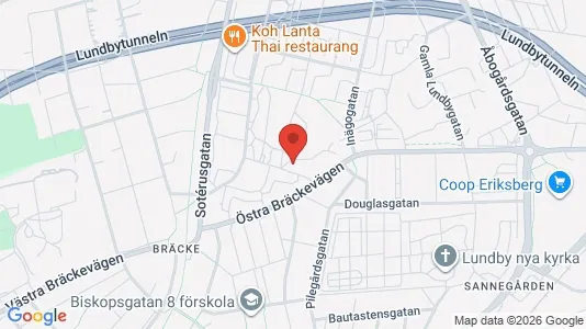Lägenheter att hyra i Västra hisingen - kort over placeringen