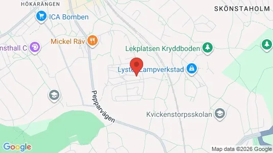 Lägenheter att hyra i Söderort - kort over placeringen