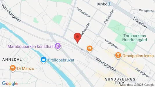 Lägenheter att hyra i Sundbyberg - kort over placeringen