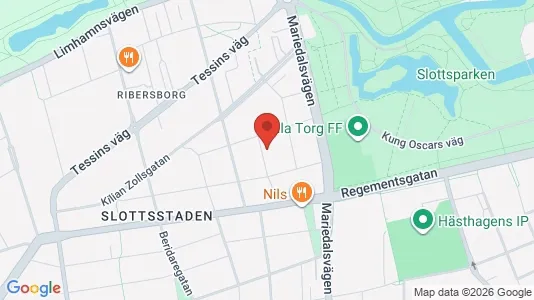 Lägenheter att hyra i Malmö Centrum - kort over placeringen