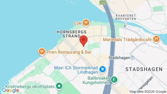 Lägenheter att hyra i Kungsholmen - kort over placeringen