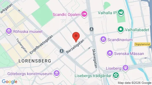 Lägenheter att hyra i Örgryte-Härlanda - kort over placeringen