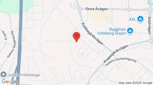 Lägenheter att hyra i Askim-Frölunda-Högsbo - kort over placeringen