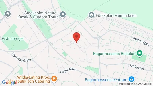 Lägenheter att hyra i Söderort - kort over placeringen