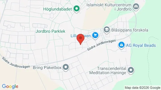 Lägenheter att hyra i Haninge - kort over placeringen