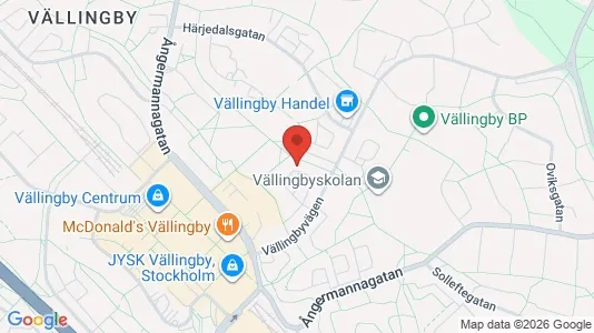 Lägenheter att hyra i Västerort - kort over placeringen