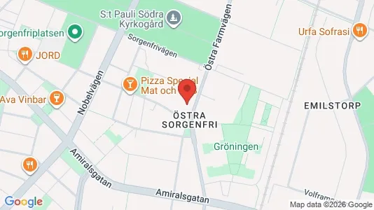 Lägenheter att hyra i Malmö Centrum - kort over placeringen