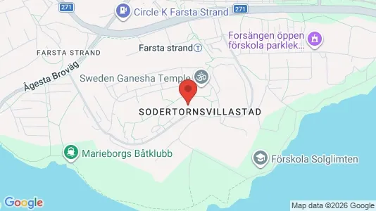 Lägenheter att hyra i Söderort - kort over placeringen