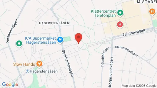 Lägenheter att hyra i Söderort - kort over placeringen
