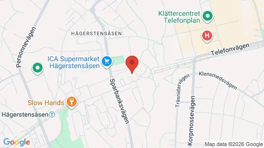 Lägenheter att hyra i Söderort - kort over placeringen