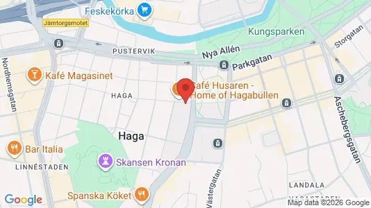 Lägenheter att hyra i Göteborg Centrum - kort over placeringen