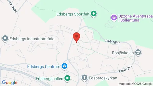 Lägenheter att hyra i Sollentuna - kort over placeringen