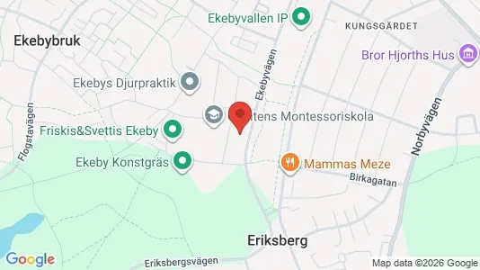 Lägenheter att hyra i Uppsala - kort over placeringen