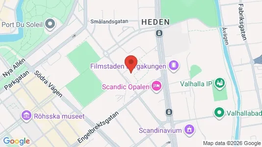 Lägenheter att hyra i Göteborg Centrum - kort over placeringen
