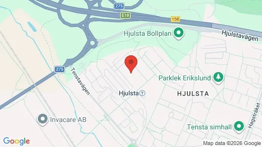 Lägenheter att hyra i Västerort - kort over placeringen