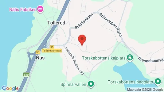 Lägenheter att hyra i Lerum - kort over placeringen