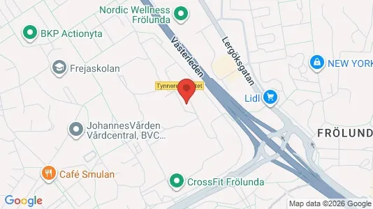 Lägenheter att hyra i Askim-Frölunda-Högsbo - kort over placeringen