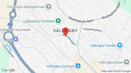 Lägenheter att hyra i Västerort - kort over placeringen