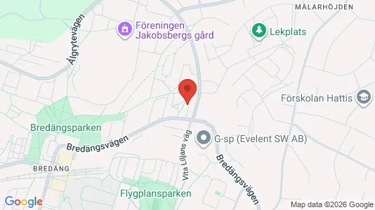 Lägenheter att hyra i Söderort - kort over placeringen