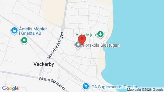 Lägenheter att hyra i Gnesta - kort over placeringen