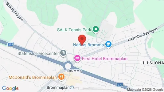 Lägenheter att hyra i Västerort - kort over placeringen