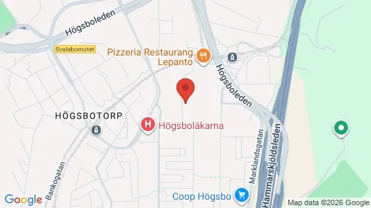 Lägenheter att hyra i Majorna-Linné - kort over placeringen