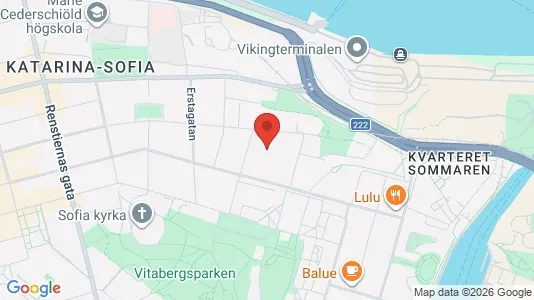 Lägenheter att hyra i Södermalm - kort over placeringen