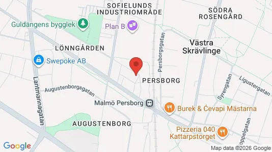 Lägenheter att hyra i Sofielund - kort over placeringen
