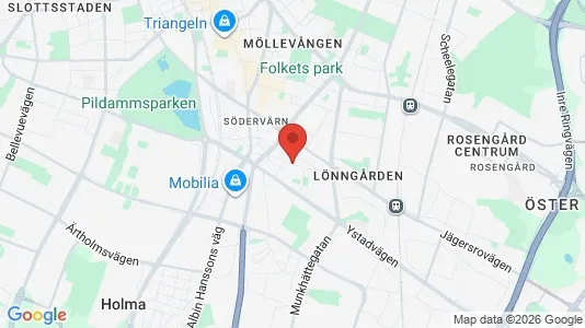 Lägenheter att hyra i Sofielund - kort over placeringen