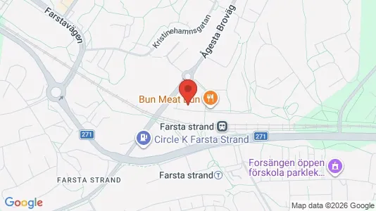 Lägenheter att hyra i Söderort - kort over placeringen