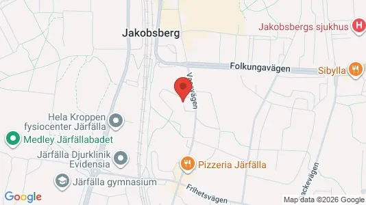 Lägenheter att hyra i Järfälla - kort over placeringen