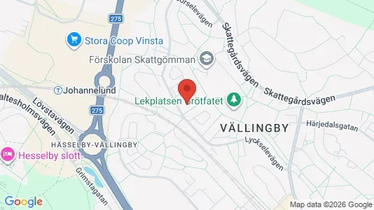 Lägenheter att hyra i Västerort - kort over placeringen