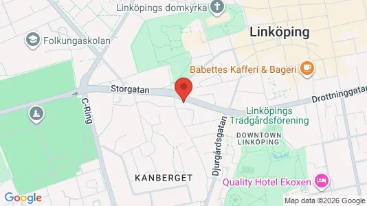 Lägenheter att hyra i Linköping - kort over placeringen