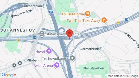 Lägenheter att hyra i Söderort - kort over placeringen
