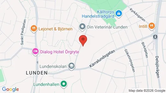 Lägenheter att hyra i Örgryte-Härlanda - kort over placeringen