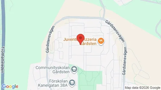 Lägenheter att hyra i Angered - kort over placeringen