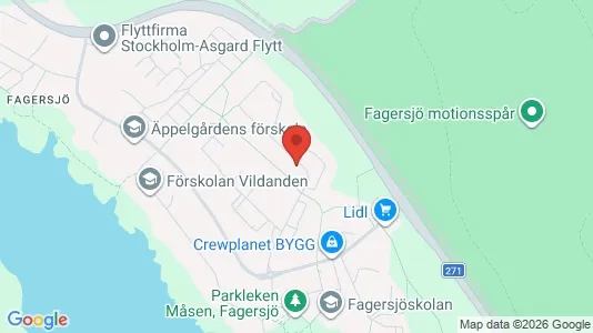 Lägenheter att hyra i Söderort - kort over placeringen