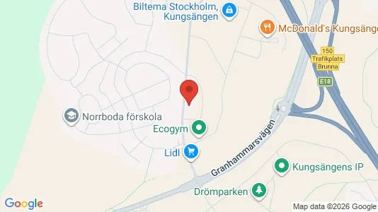 Lägenheter att hyra i Upplands-Bro - kort over placeringen