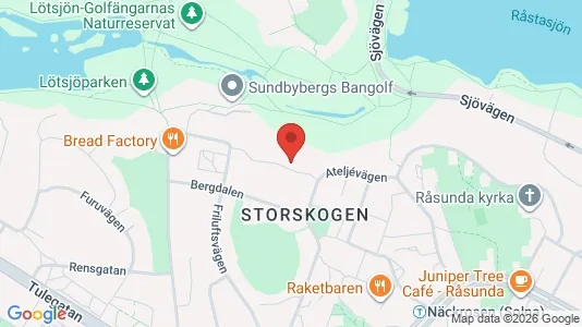 Lägenheter att hyra i Sundbyberg - kort over placeringen