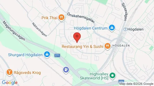 Lägenheter att hyra i Söderort - kort over placeringen